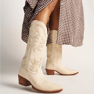 NWOT Tecovas The Annie Western Cowgirl Boot Bone Size 7.5